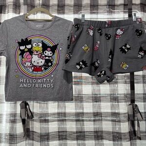 Sanrio Hello Kitty and Friends Gray Pajama Set